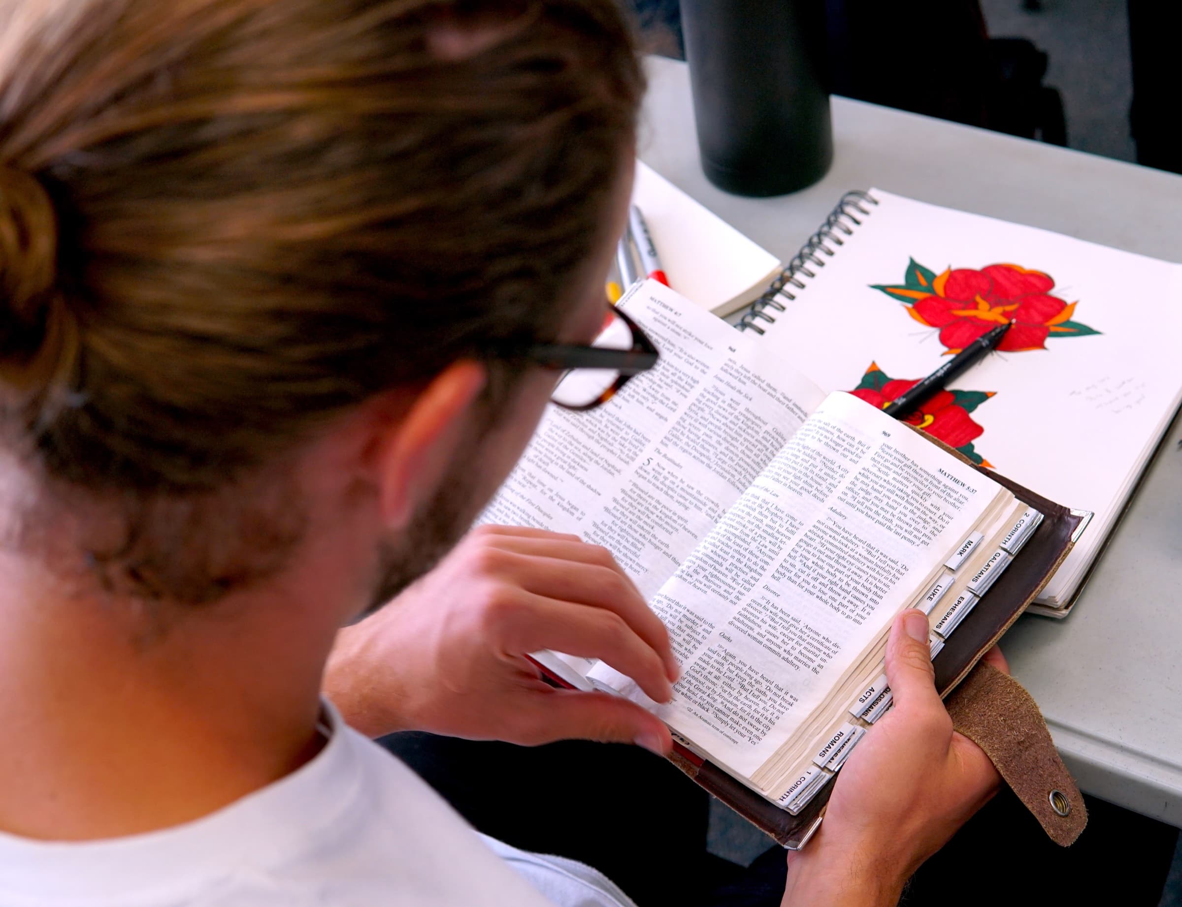 DTS students learning during the lecture phase at YWAM Los Angeles