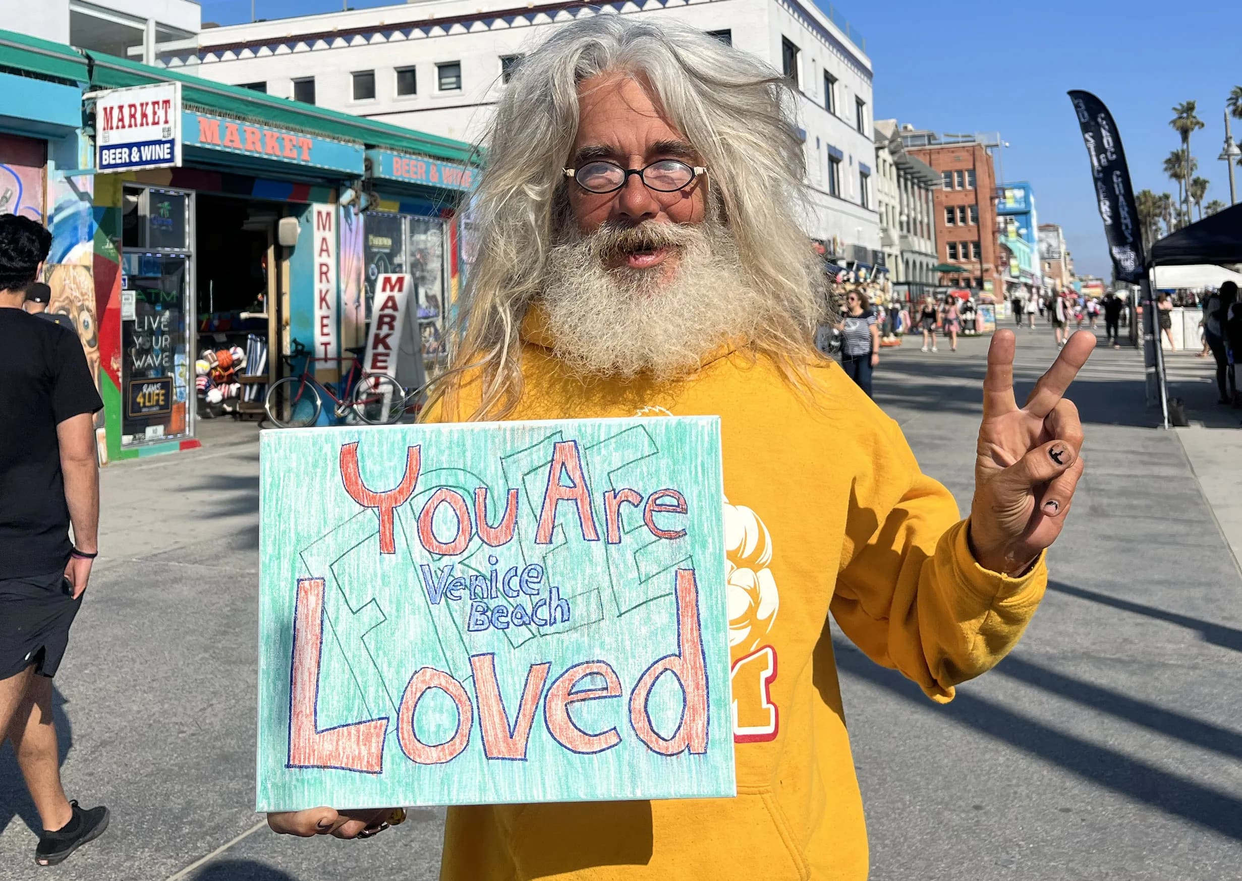 YWAM Los Angeles team serving during an outreach